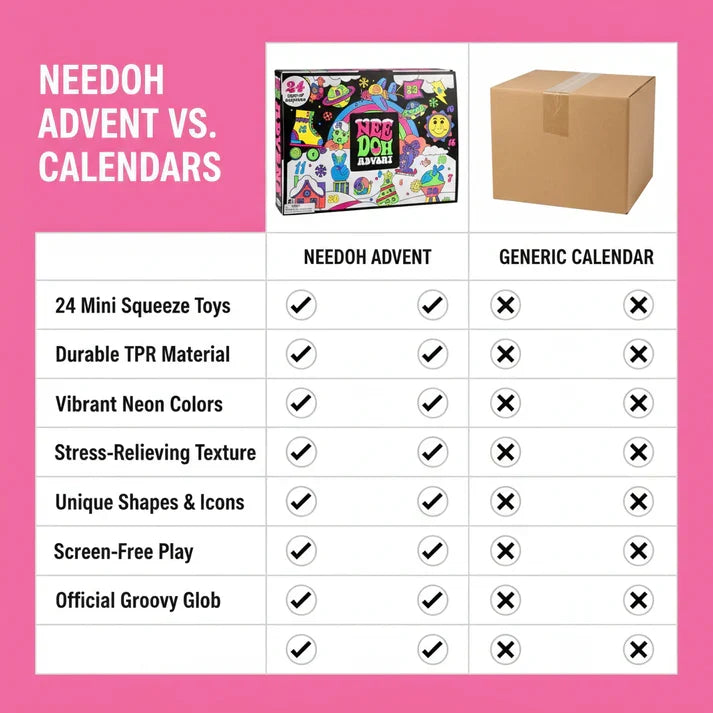 NeeDoh Squishmas Advent Calendar - 2026 Edition