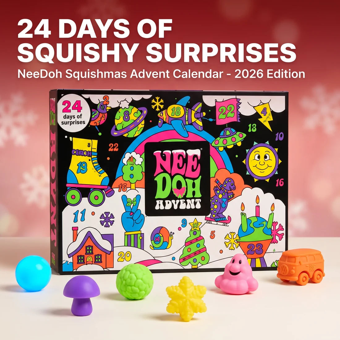 NeeDoh Squishmas Advent Calendar - 2026 Edition